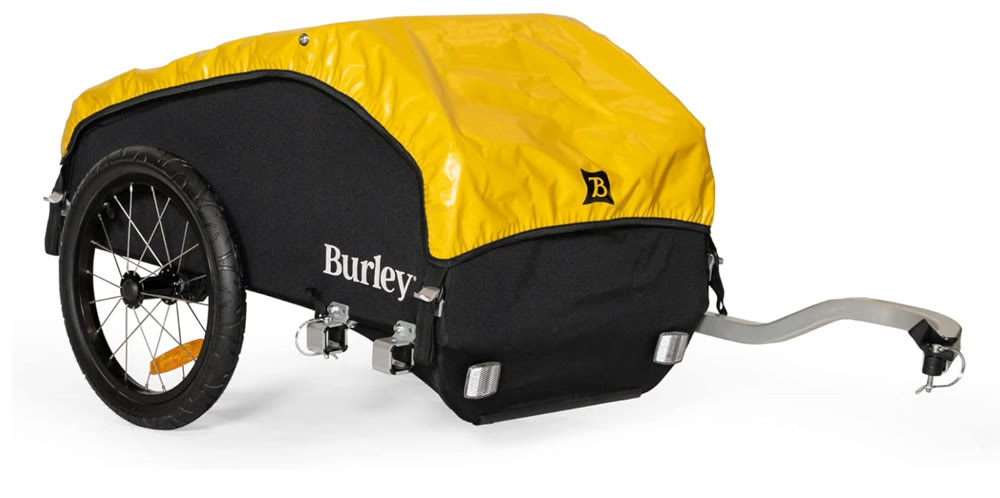 burley bee bike trailer